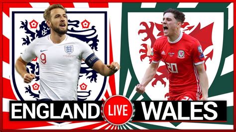 ENGLAND vs WALES 🔴 Live International Football Watch Along - YouTube