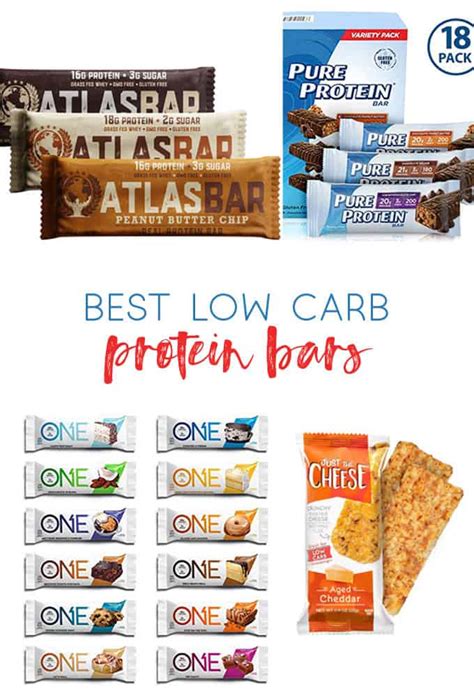 Best Low Carb Protein Bars to Buy