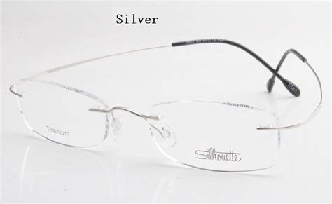 2019 Luxury Brand Silhouette Titanium Rimless Optical Glasses Frame No Screw Prescription ...