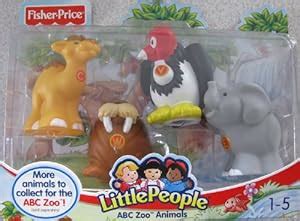 Fisher Price Little People ABC Alphabet Zoo Animals: Amazon.co.uk: Toys & Games