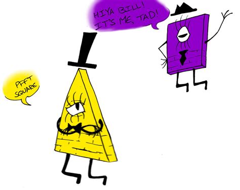 Bill Cipher And Tad Strange by longlivetheundead on DeviantArt