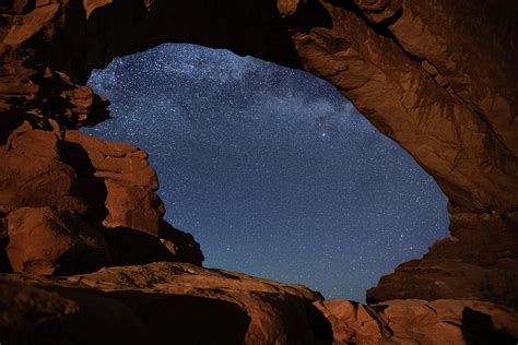 Night Sky through North Window Photograph by Lynda Fowler