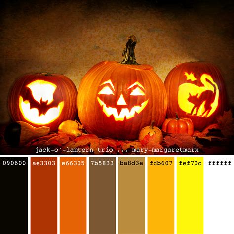 √ Halloween Color Schemes