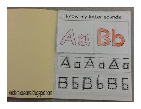 Christina's Kinder Blossoms: Interactive Alphabet Notebook (Made with Free Resources)