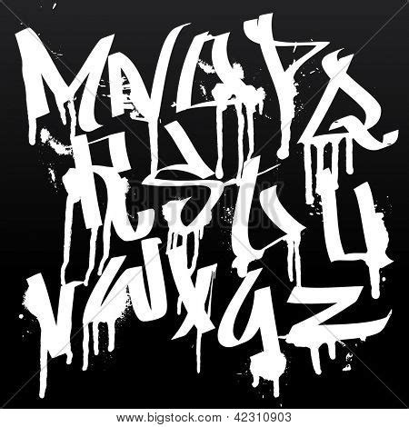 Graffiti Font Vector & Photo (Free Trial) | Bigstock