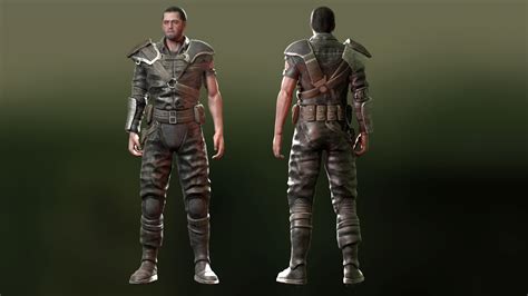 Joseph Simpkin (TheFriedturkey) - Fallout 3/NV Leather Armour Remake