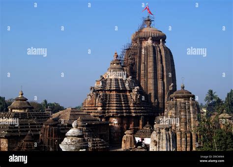 Lingaraj Temple Bhubaneswar Orissa Odisha India Stock Photo, Royalty ...