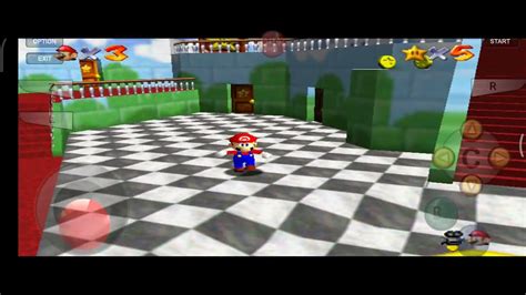 Super Mario 64 - Camera in Inside the Castle Walls Glitch - YouTube