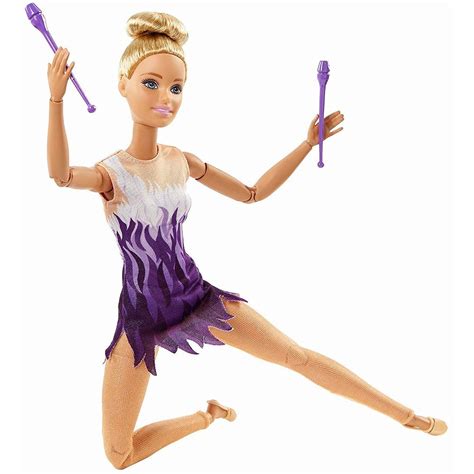 Boneca Barbie Made to Move Ginasta Articulada Mattel Dvf68 - Magazine ...