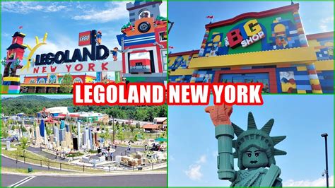 LEGOLAND NEW YORK FULL TOUR WALKTHROUGH RIDES MERCH SHOPS - YouTube