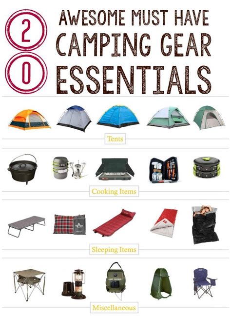 Camping can be great fun. Check out our 20 must have camping gear ...