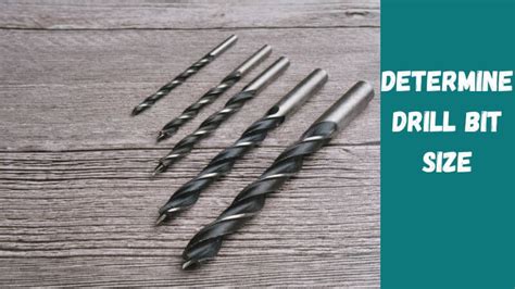 How to Determine Drill Bit Size for Screw - Tools Tutor