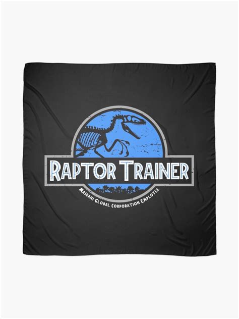 "Jurassic World Raptor Trainer" Scarf for Sale by Adho1982 | Redbubble