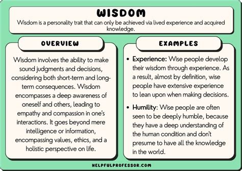 35 Wisdom Examples (2024)