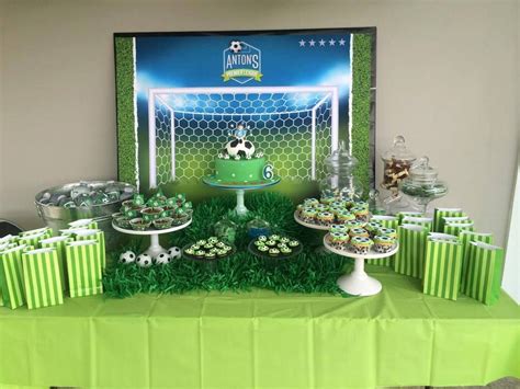 Soccer Party Supplies - Lifes Little Celebration | Soccer theme parties, Soccer party, Soccer ...