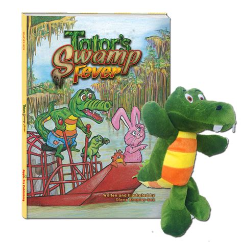 Tator's Swamp Fever Book + Plush Tator the Gator | Apple Pie Publishing