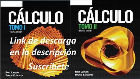 Cálculo - Tomo 1 y 2 (Larson, Edwards) [10ma Ed.] Libro - YouTube