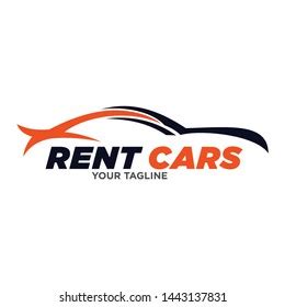 Rent Car Logo Design Template Vector Stock Vector (Royalty Free ...