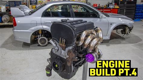 EVO 6 4G63 Engine Rebuild How To - Killer Turbo Setup! PT 4 - YouTube