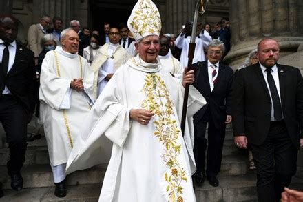 New Archbishop Paris Laurent Ulrich Leaves Editorial Stock Photo - Stock Image | Shutterstock