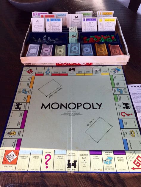 Vintage MONOPOLY DELUXE Edition 1961 Parker Brothers Classic | Etsy ...