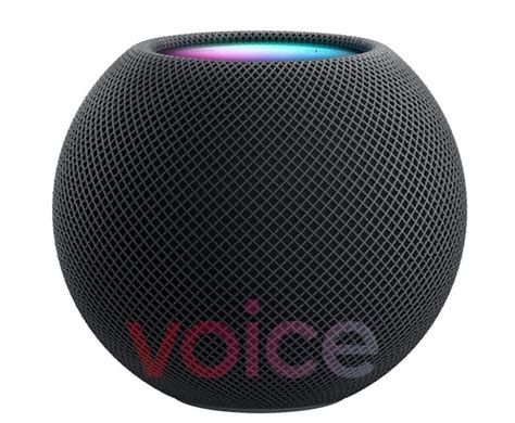 HomePod mini spherical design and colors leaked in new images