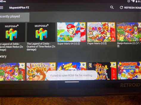 Mupen64Plus FZ “failed to open ROM file for reading” when launched from Daijisho. Any solution ...