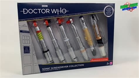 Doctor Who - Sonic Screwdriver Collection Set Review - YouTube