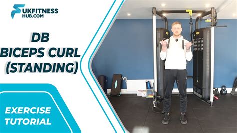 Exercise Tutorial: DB Biceps Curl (Standing) - YouTube