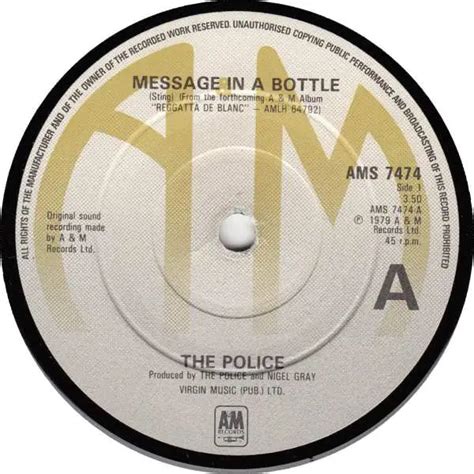 Police Message in a bottle (Vinyl Records, LP, CD) on CDandLP