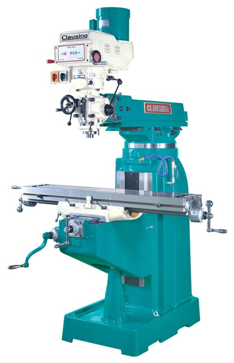 Clausing 2VS Vertical Knee Mill, 9" x 49" Table, 3 HP - NEW - Vander Ziel Machinery Sales