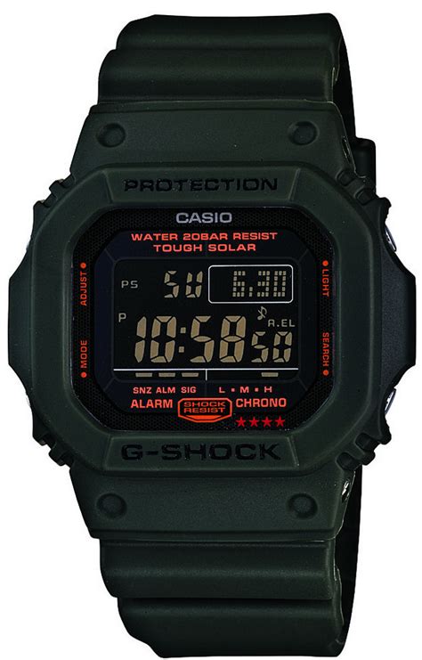 Jam G-SHOCK Solar Military Green di rilis April 2012 | horizon inspirasi