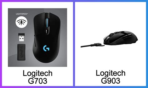 Logitech G703 vs G903 - Which one should you buy?