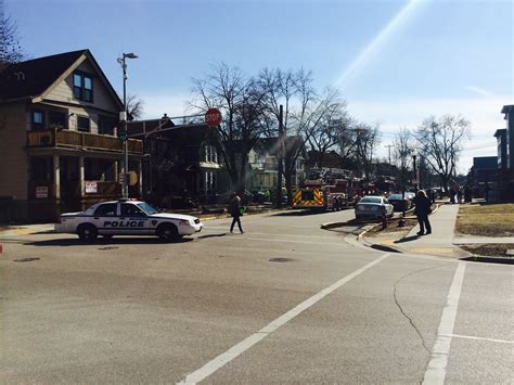 Two-unit house catches fire on West Mifflin [Update] · The Badger Herald