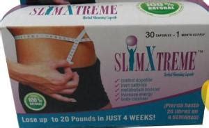 Slim Xtreme Side Effects: Herbal Slimming Pills Recalled by FDA