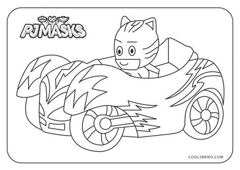 Free Printable PJ Masks Coloring Pages For Kids