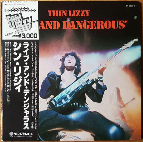 Thin Lizzy – Live And Dangerous (1980, Vinyl) - Discogs