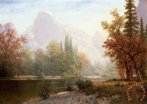 Albert Bierstadt Half Dome Yosemite painting - Half Dome Yosemite print for sale