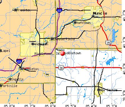 Middletown, Indiana (IN 47356) profile: population, maps, real estate, averages, homes ...