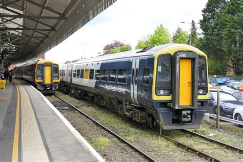 South Western Railway 158880 + 159018 | Parked in Salisbury … | Flickr