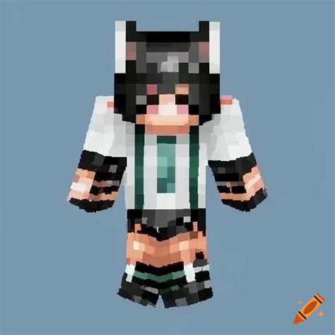 Realistic minecraft skins on Craiyon