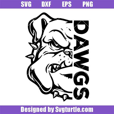 Free Ga Bulldog Clipart Face