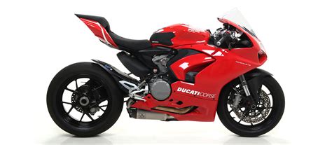 Arrow 2020-23 Ducati V2 slip on exhaust 71160PK with free UpMap Kit ...