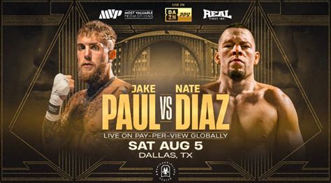 Jake Paul vs Nate Diaz Odds, Props & Prediction for August 5 - Betting Insider Journal