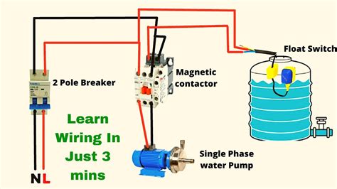 Float Switch Wiring Diagram For Water Pump - YouTube