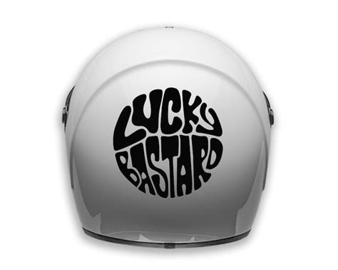 Motorcycle Helmet Sticker / Decal / Waterproof / Funny Text - Etsy