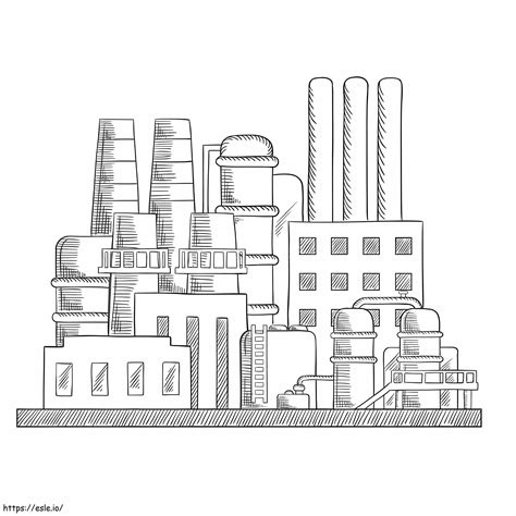 Factory To Print coloring page