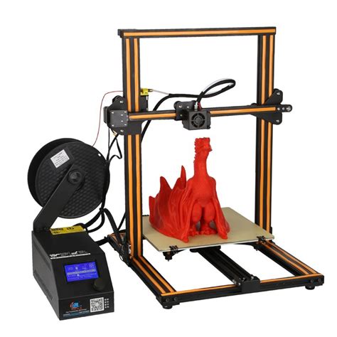 DIY 3D Printer Creality 3D CR-10 - LCD Display, Large Building Volume, Wide Filament Range, High ...