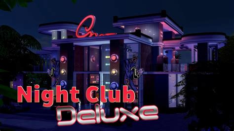 Sims 4 Nightclub House