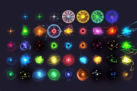 Glowing orbs pack | Spells | Unity Asset Store | Magic design, Alien concept art, Orb